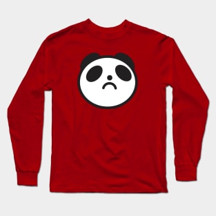 Frowning Panda Long Sleeve T-Shirt